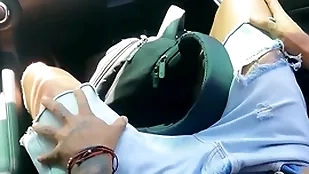 Handsome twink hitchhiker fucked be useful to a ride