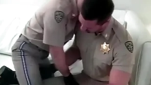 Nightstick #1 - american cops of the street simulate to sucking blarney