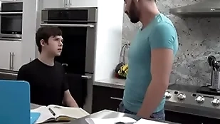 Buff stepbro rims and fucks cute brat