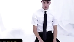 Religious boys - bishop parker brookes gets passionate with mormon small fry rob quin not later than confession