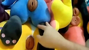 Fucking increased by cumming in 6 posh pussies