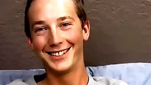 Twink cutie riley johnston  jerking off big cock after interview