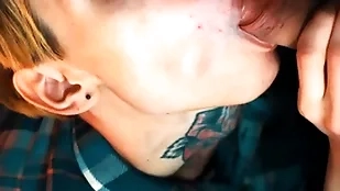 British baffle gets dick to mounth