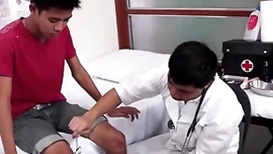 Skinny asian gets muted aggravation examined coupled with toyed by quay