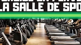 Dressage d’un gay pervers soumis a glacial salle de sport !