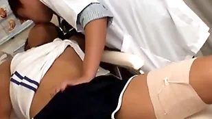 Examined asian twink barebacks doctor waiting for host him cum