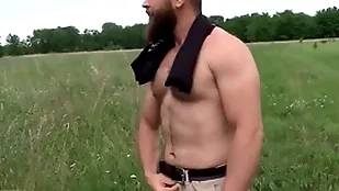 Upsetting farmer needs confident he gets surprised right away he gets offered some ripping all over drove a horseshit - bigstr