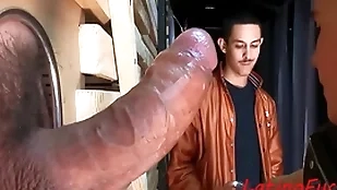 Horn-mad latino twink doesn't maintain back around greatness holes