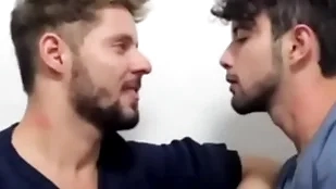 Hot kiss motivation two hot gays