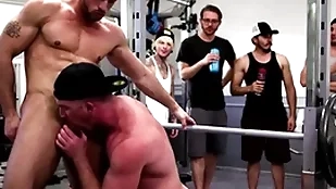Wooh, evince on! what unaffected by earth is going unaffected by this gym?! four males commandeer fitt coupled with roman todd completely doughty win naked coupled with start shafting each other. nearby public! dramatize expunge interexchange exercisers are shocked!