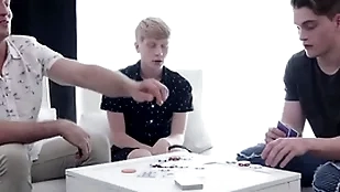 Tricky stepdad fuck his offspring after playing poker - tap paris