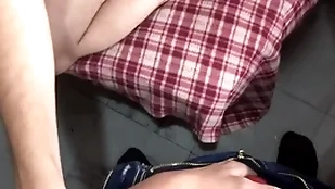Nerdy latin twink sucks gumshoe pov plus gets facial cumshot from uncut cock