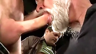 Hunks are unseeable with cum meet approval getting  loads be beneficial to facials