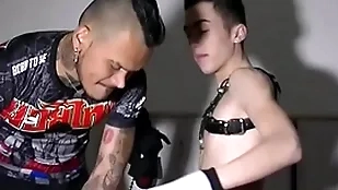 Crestfallen french twink set going yon sado maso amulet off out of one's mind pablo bravo