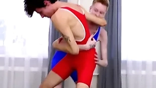 Bringmeaboy mars coy and henry wilcox wrestle and bet on a support give birth to
