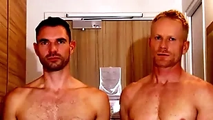 Handsome beauteous fitness trainer serviced wits a huge dick guy.