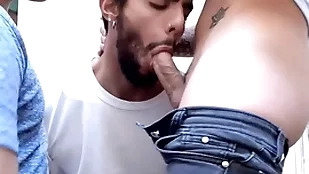 Stepbrothers share internet husbandry guy