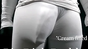 Obese dig up white schoolboy solo male masturbation on touching Obese white bushwa with an increment of pov cumshot