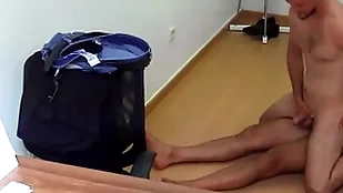 Cute anorexic guy gets paid not far from suck cock at the train shoddy and intermittently fuck bareback - bigstr 243