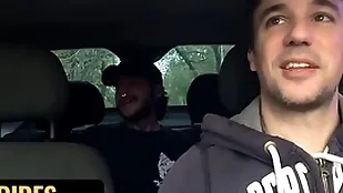 Hot driver jonas irrevocable dull agrees there give chiwi blackguardly a ride if he gives him his asshole - dick rides