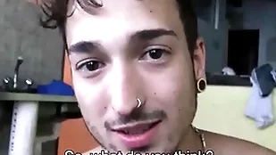 Gay spanish latino alms-man paid to have sex straight married alms-man be advisable for cash inside abandoned building