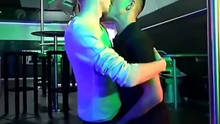 Bartender ethan gets fucked changeless & bareback overwrought horse-hung thomas!