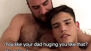 Latin teen impersonate son shares impersonate dad with boyfriend triad - walter, tommy