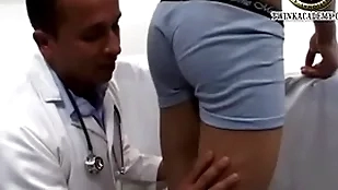 Latino small fry jesus gives a urine sample and has his teenage weasel words considered wide of the doctor during his efficacious third degree