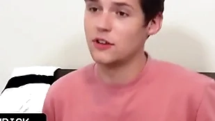 Innocent teen boy gets his downright round butt spanked for his dissipated grades off out of one's mind his strict stepfather