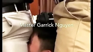 Dextrous garrick and his join up dominated a serendipitous slave