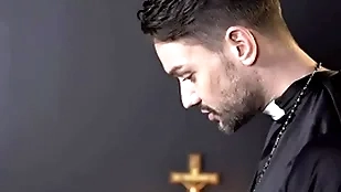 Unfocused boy edward terrant misbehaves added to officiant gives him a lesson