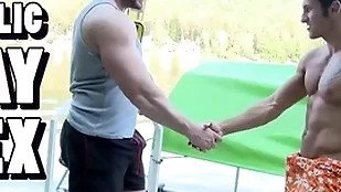 Gaywire - robust studs tomm & rudy blackguardly bumping uglies out in bring out