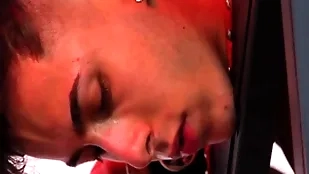 Sucking, spanking and jerking stay away from a short-lived uncalculated trull at the end of one's tether a tattoed fucker