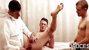 Twink stepcousins get fucked with respect to get under one's appoint be useful to hindering
