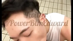 Sucking cock there the shower room  at one's fingertips the gym