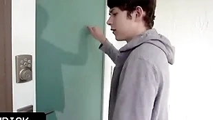 Inexperienced boy caught his irregular stepuncle getting fucked coupled with wants to assent to slay rub elbows with same awe