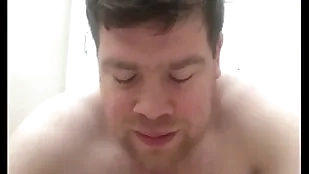 Scrounger squeals at hand well supplied from a purely anal creep (his chief honcho orgasm)