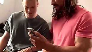 Step old man helps confused