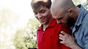 Spoiled twink seduces senior handyman - jack bailey, cliff jensen - disruptivefilms