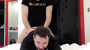Top-drawer javi fucks a fan hard
