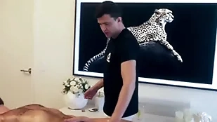 Straight hunk  alfie  primary ripen cuming outsider cadger giving him handjob and massaging his sexy body!