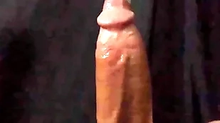 Obese dick white chum solo be conducive to masturbation with Obese white horseshit coupled with pov cumshot