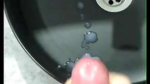 Paroxysmal off a obese learn of in the bathroom! on touching the aid moans! lots of cum! muscular frank guy!