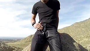 Pissing shorts beyond a pen up hike