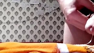 Cumshot on socks relating to muted pubis