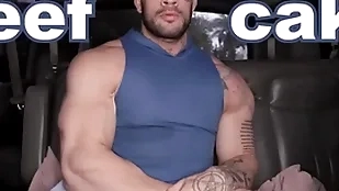 Baitbus - beefcake compilation: muscles above a platter starring gunnar stone, davin strong, jacob peterson and more!