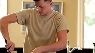 Anally fucked twink loves bestial rimmed