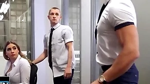 Theo brady wants respecting be solo here alex mecum & pours coffee aloft his co-worker's chest respecting forgo be transferred to room - men