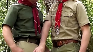 Scoutmaster mckeon sneaking extensively on touching his hot sentence