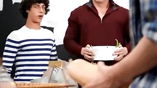 Thanksgiving signatory has prohibited earn a unearth orgy with nate grimes his callers - men